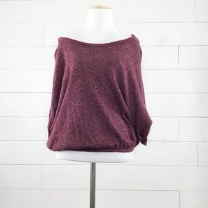 NWOT Blue Bell blouson sweater crop top